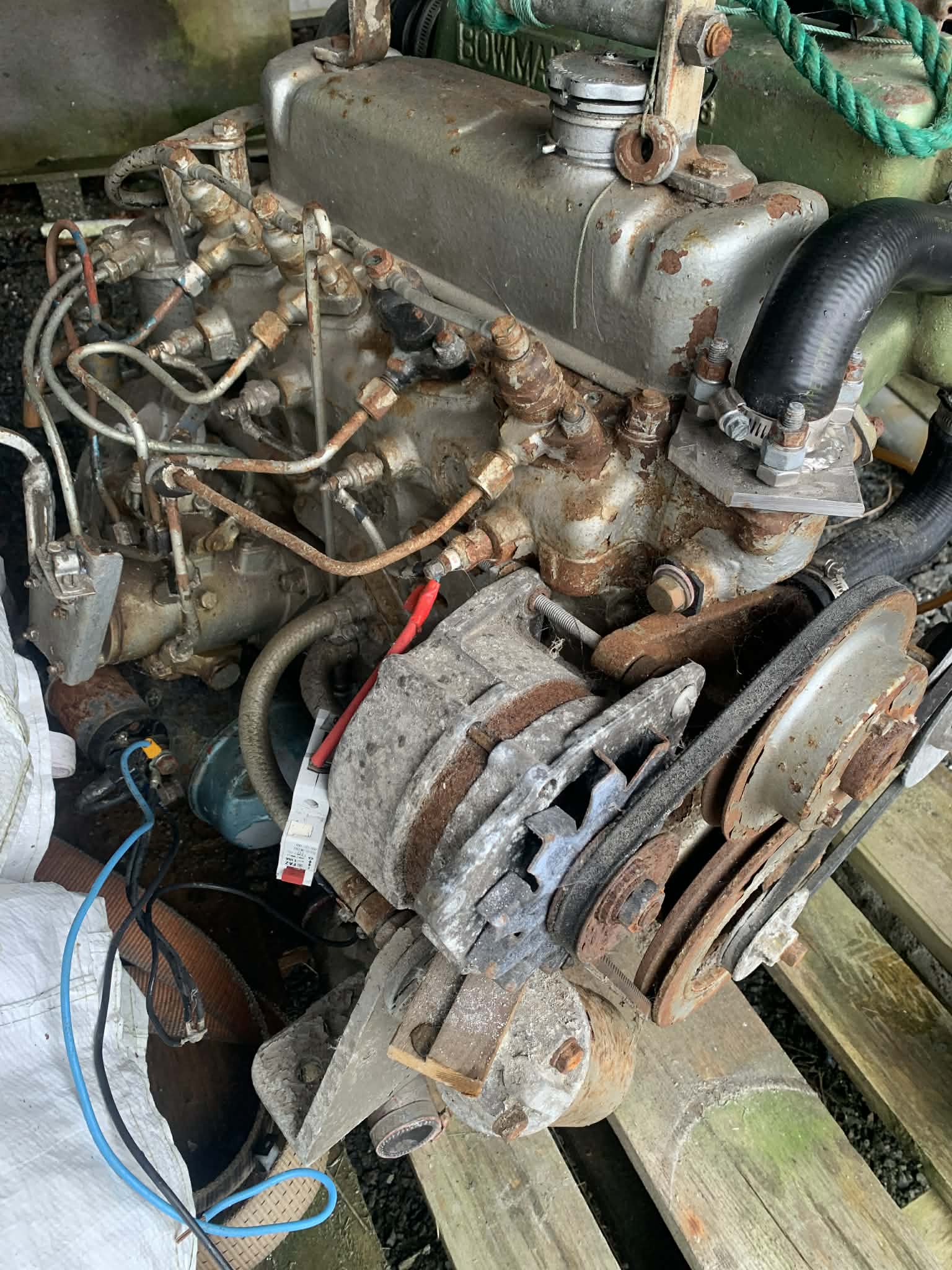 Oppdrag: Frakt av motor ønskes